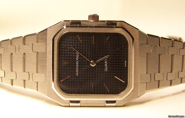 replica Audemars Piguet Royal Oak Vintage Rectangular Quartz Stainless Steel WATCHES 1