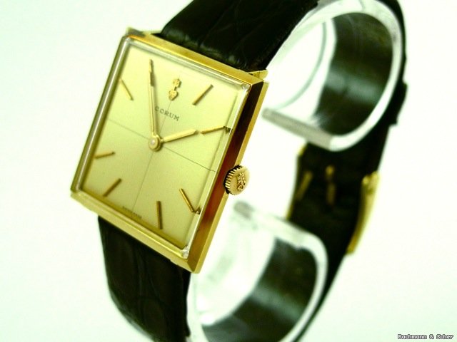 Corum Gentleman's Watch, 18k Yellow Gold, Papers WATCHES 2