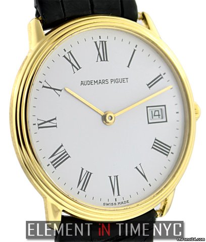 Audemars Piguet Vintage Dress Watch 18k Yellow Gold Quartz WATCHES 2