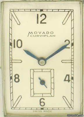 replica Movado Curviplan circa 1940's WATCHES 1