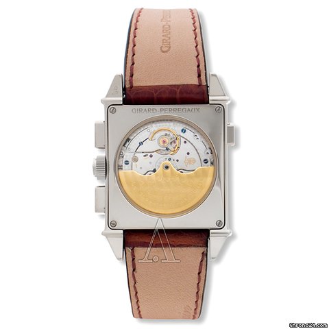 Girard Perregaux Men's Vintage 1945 Chronograph GMT Watch WATCHES 2