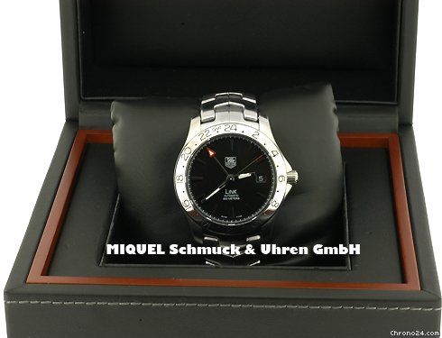 replica TAG Heuer Link Automatik GMT (gebraucht) WATCHES 1