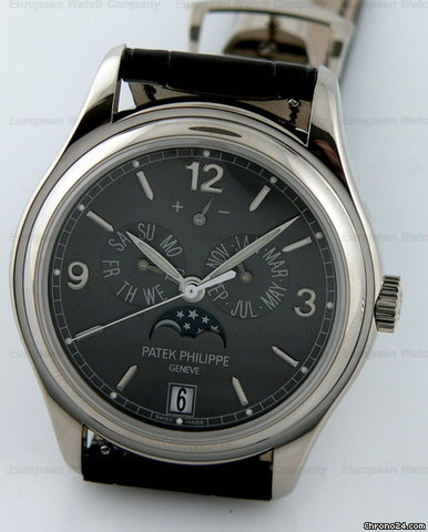 replica Patek Philippe Annual Calendar Gray Dial WATCHES 1