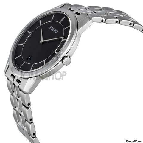 Seiko Brown Dial Stainless Steel Mens Watch SKP381 WATCHES 2