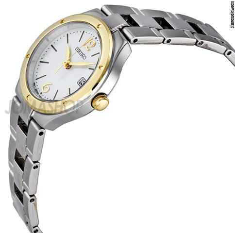Seiko Silver Dial Two-tone Steel Case Ladies Watch SXDC48 WATCHES 2