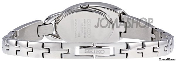 replica Seiko White Dial Stainless Steel Bangle Ladies Watch SUJE47 WATCHES 1