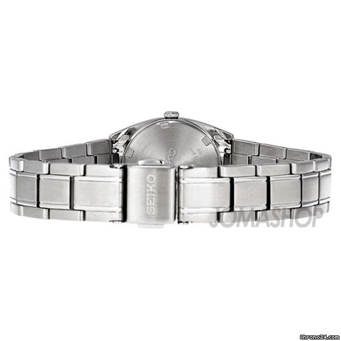 replica Seiko Silver Dial Stainless Steel Ladies Watch SXA133 WATCHES 1