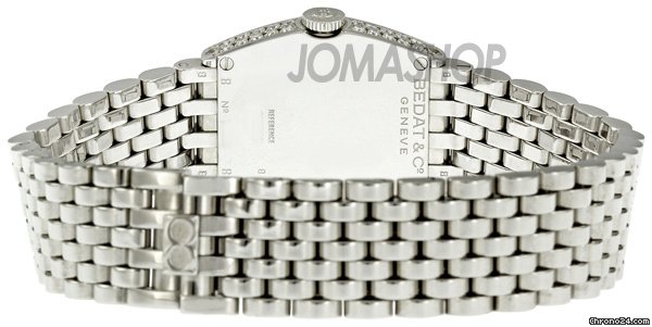 replica Bedat & Co No. 3 Black Diamond Dial Stainless Steel Ladies Watch 306.051.309 WATCHES 1