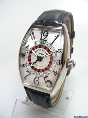 Franck Muller Master Banker serie special Vegas ref:5850 en or blanc/white gold WATCHES 2