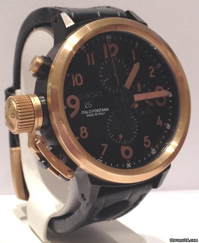 U-Boat Flightdeck 50 mm or rose WATCHES 2