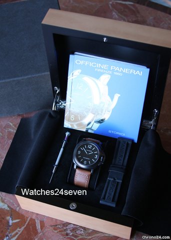 replica Panerai PAM 09 B "Shadow" Base Model Luminor PVD 44 mm: WATCHES 1