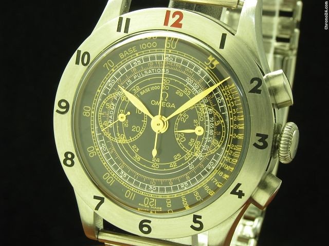 replica Omega Herrenuhr Museumswatch 1945 Stahl/ Wie Neu WATCHES 1