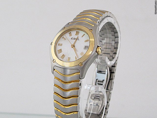 Ebel Classic Wave, Edelstahl/Gold, Datum WATCHES 2