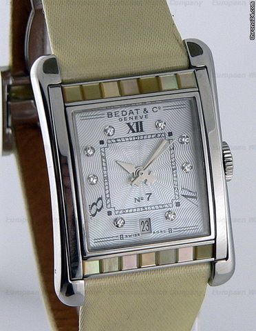 Bedat & Co No. 7 Stainless Steel W/Mother Of Pearl WATCHES 2