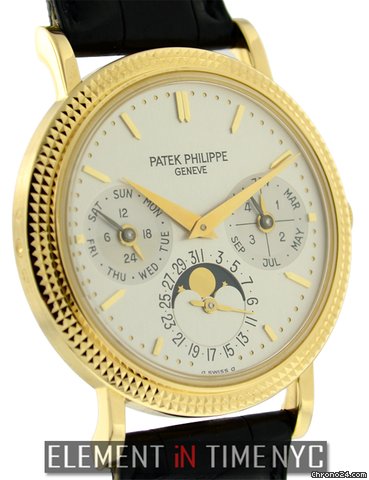 Patek Philippe Perpetual Calendar 18k Yellow Gold 5039J B+P WATCHES 2
