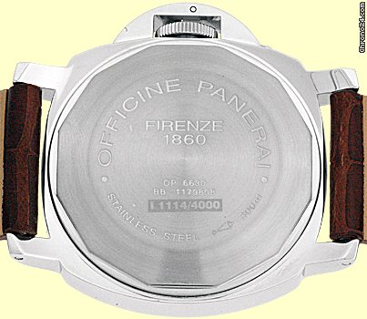 replica Panerai Gent's Stainless Steel 44mm Luminor Marina PAM 104 Strapwatch [On Hold] WATCHES 1 