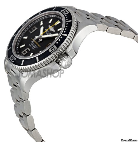 Breitling Superocean 44 Black Dial Autoc Mens Watch A1739102-BA78SS WATCHES 2