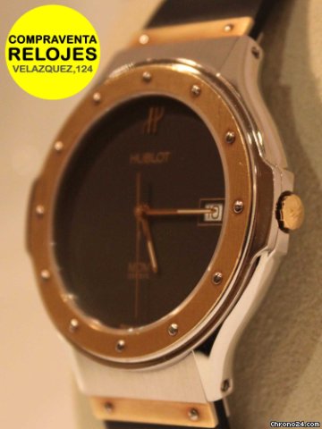 replica Hublot acero y oro. 40 mm. MAXI automatico WATCHES 1