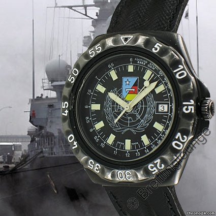 replica Breitling - DPW - Black Steel Unica FF.AA WATCHES 1 