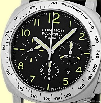 Panerai Gent's Stainless Steel Luminor Daylight Chronograph Strapwatch WATCHES 2