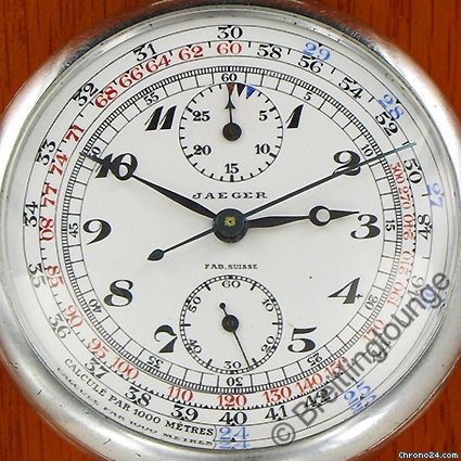 replica Jaeger-LeCoultre Jaeger pocket chronograph Kaliber Universal 296 18 ''' WATCHES 1