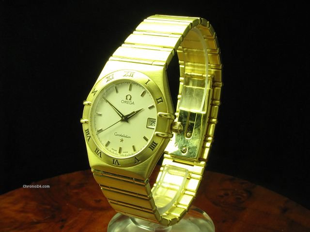 Omega Constellation 18kt 750 Gold Herrenuhr Inkl. Box & Papiere WATCHES 2