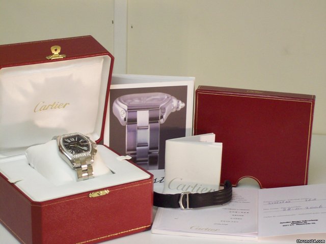 Cartier Roadster Chrono briljanten lunette WATCHES 2