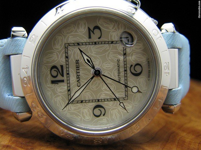 replica Cartier Pasha Gmt Limited Automatic Edelstahl Armbanduhr Ref 2377 WATCHES 1