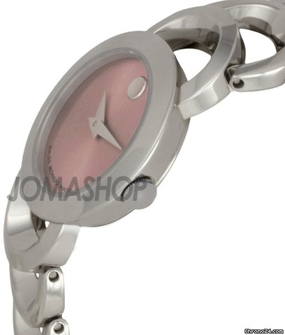 Movado Rondiro Pink Dial Ladies Watch 0606418 WATCHES 2