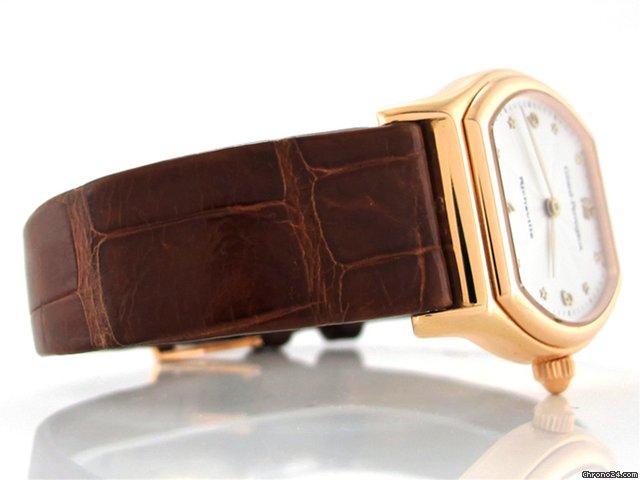 Girard Perregaux Damen "RICHEVILLE" 750/- Gelbgold Automatik WATCHES 2