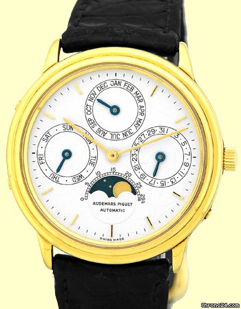 Audemars Piguet Gent's 18K Yellow Gold Quantieme Perpetual Calendar Automatique Strapwatch WATCHES 2