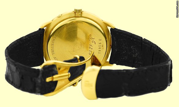 replica Audemars Piguet Gent's 18K Yellow Gold Quantieme Perpetual Calendar Automatique Strapwatch WATCHES 1