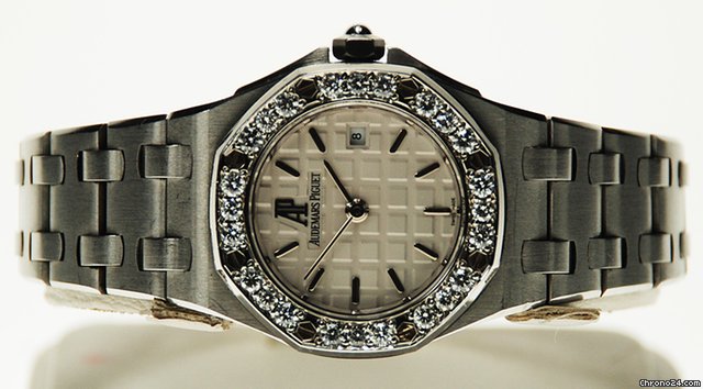 replica Audemars Piguet ROYAL OAK OFFSHORE S/S, QUARTZ, LADIES - WATCHES 1