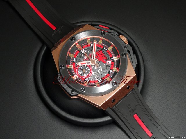 replica Hublot BIG BANG KING POWER RED DEVIL MANCHESTER UNITED R/G LTD 250 WATCHES 1