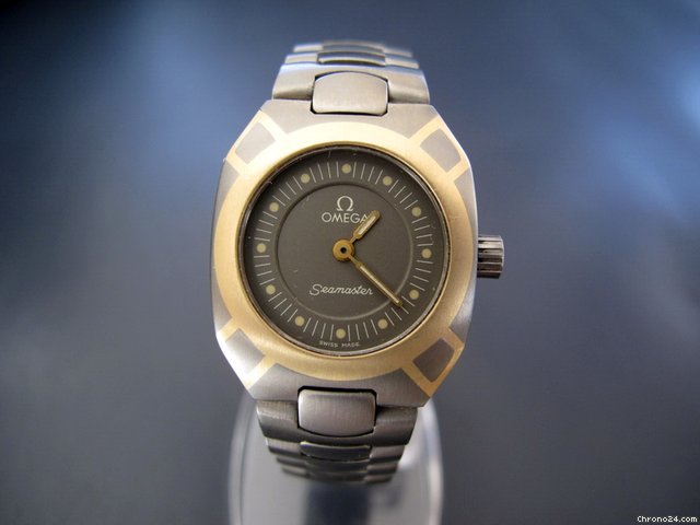 Omega Seamaster Mini Damenuhr Titan/Gold WATCHES 2
