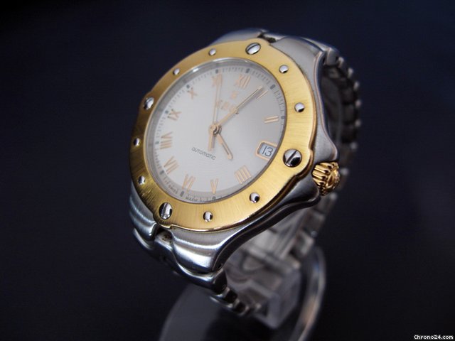 replica Ebel SportWave Automatik Stahl/Gold Herrenuhr WATCHES 1