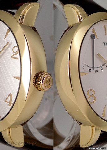 Tissot T-Gold Sculpture Line 42.4mm 18k Gold Power Reserve WATCHES 2