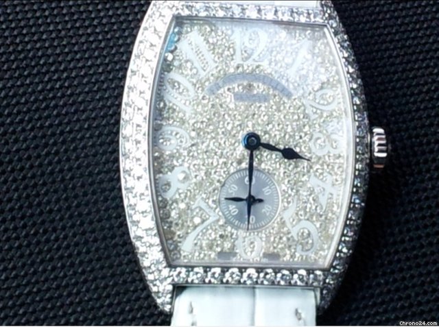 Franck Muller 18K White gold lady 7500S6 WATCHES 2