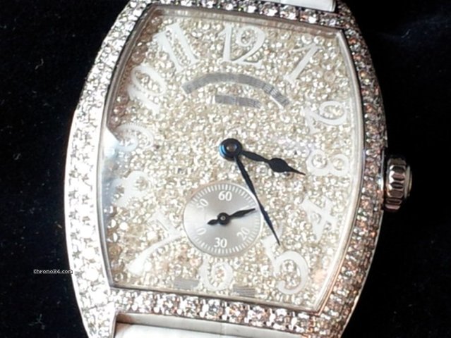replica Franck Muller 18K White gold lady 7500S6 WATCHES 1