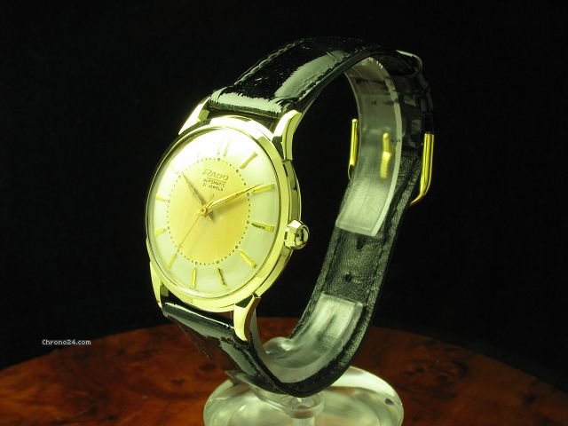 Rado 14kt 585 Gold Two-tone-dial Automatic Herrenuhr Inkl. Box WATCHES 2