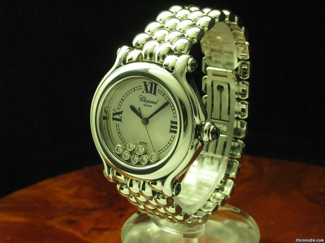 Chopard Happy Sport Edelstahl Damenuhr Brillant Besatz WATCHES 2