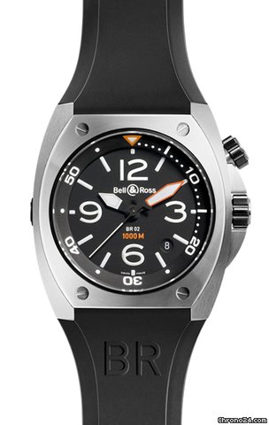 Bell & Ross BR02-92 Steel Watches Watch