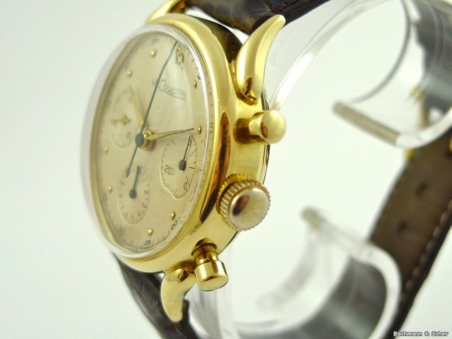 Jaeger-LeCoultre Vintage LeCoultre, Chronograph, 18k Yellow Gold WATCHES 2