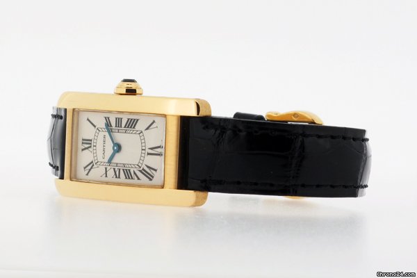 Cartier Ladies 18ct Tank Americaine Quartz WATCHES 2
