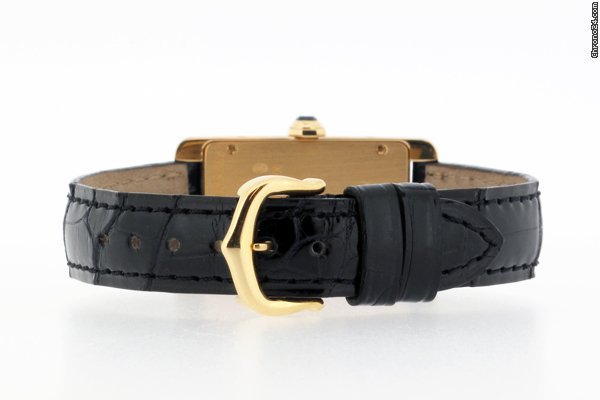 replica Cartier Ladies 18ct Tank Americaine Quartz WATCHES 1