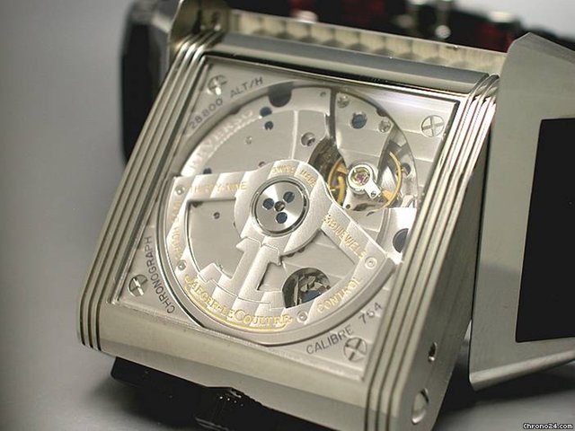 replica Jaeger-LeCoultre "Reverso Squadra Chrono" - EDELSTAHL/Kautschuk-NEU WATCHES 1