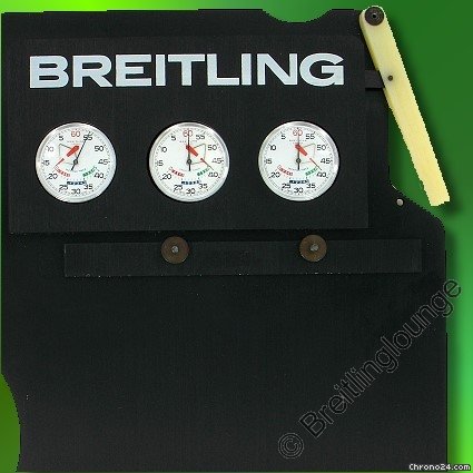 Breitling Wettkampfkladde mit 3 Yachting-Timern WATCHES 2