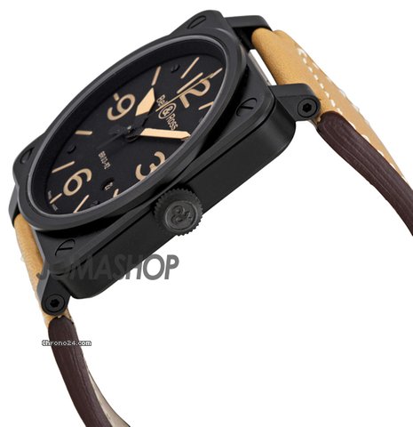 Bell & Ross Instrument Heritage Black Dial Automatic 42MM Mens Watch BR-03-92-HERITAGE WATCHES 2