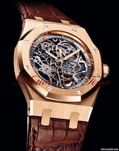 Audemars Piguet ROYAL OAK OPEN WORKS SKELETON ROSE GOLD SPECIAAL EDITION WATCHES 2