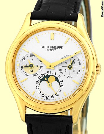 Patek Philippe Gent's 18K Yellow Gold Perpetual Calendar # 3940-J WATCHES 2